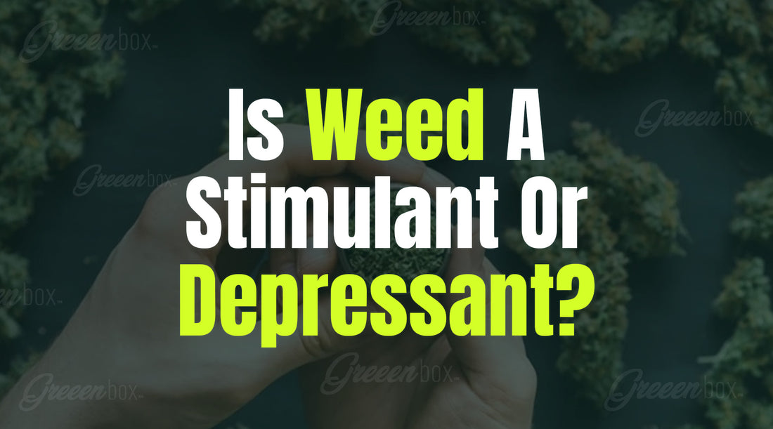 Is Weed A Stimulant Or Depressant